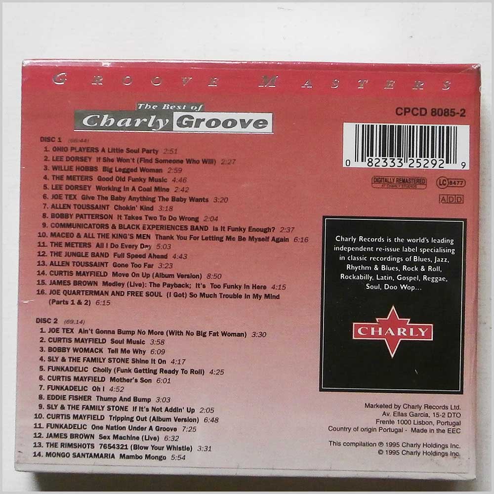 Various - The Best Of Charly Groove  (82333252929) 