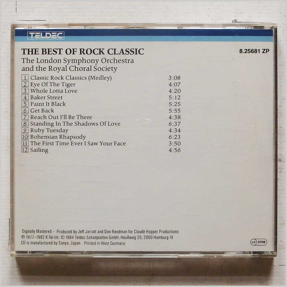 The London Symphony Orchestra, The Royal Choral Society - The Best of Rock Classic  (8.25681 ZP) 