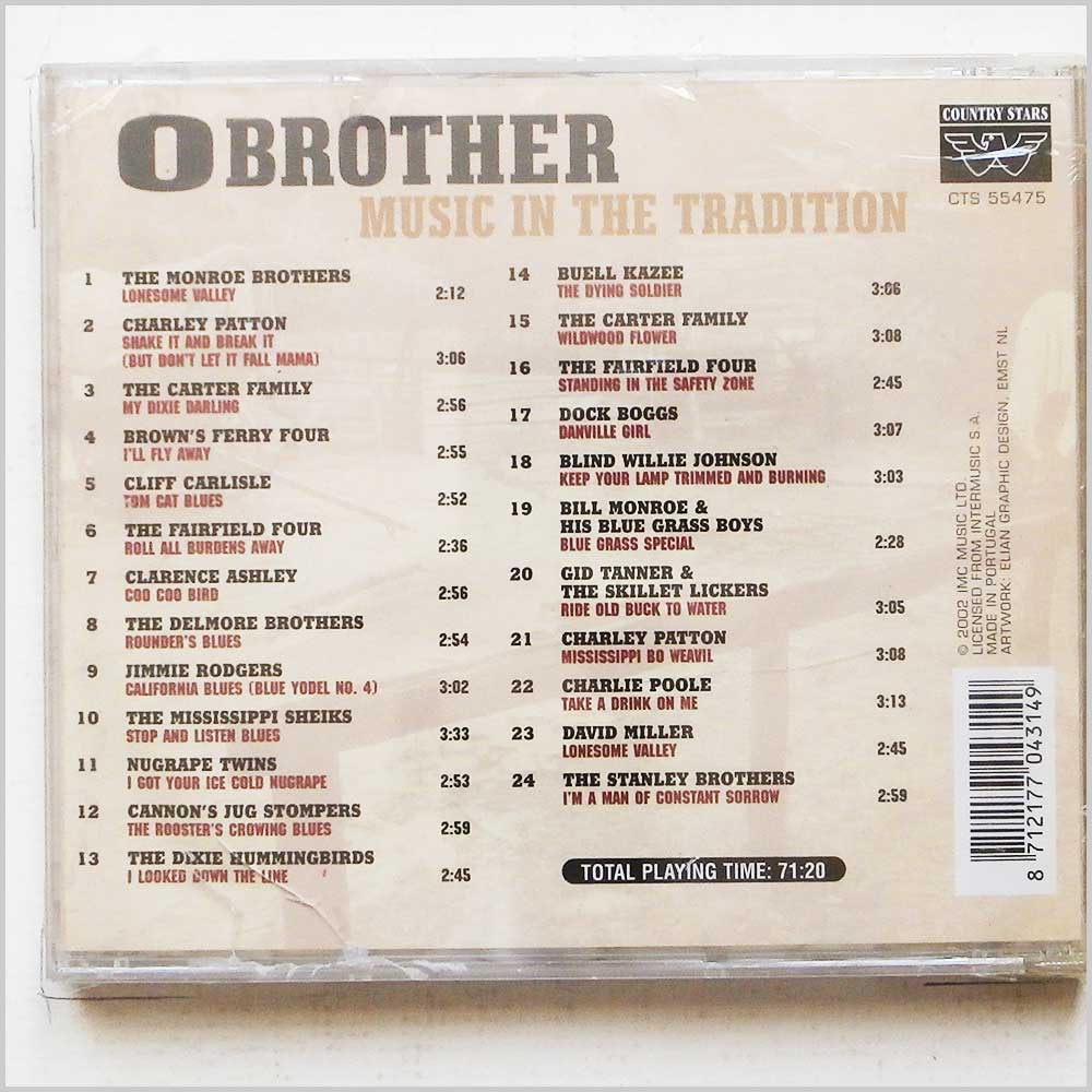 Various - O Brother: Music in the Tradition  (8712177043149) 