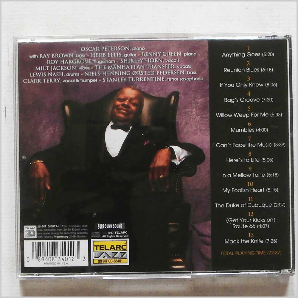 Oscar Peterson - A Tribute To Oscar Peterson: Live at The Town Hall  (89408340123) 