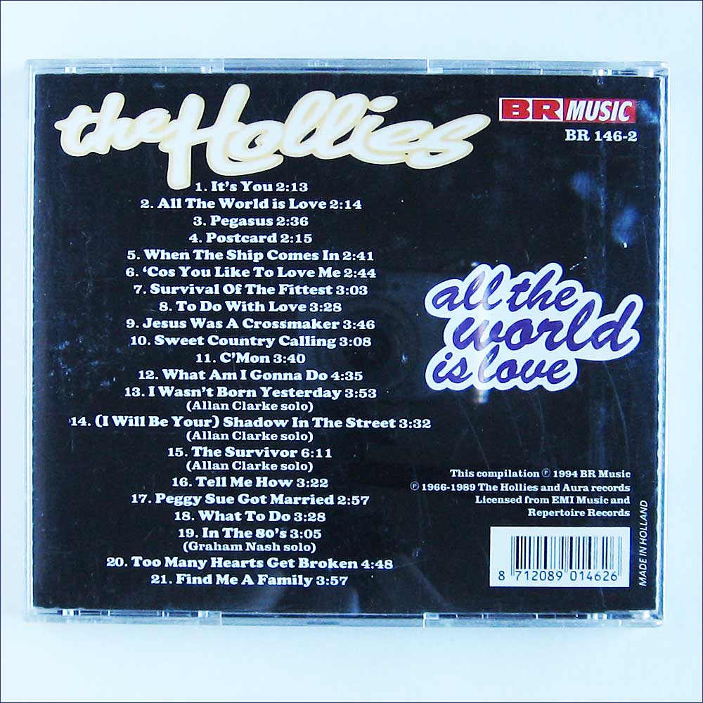 The Hollies - All The World Is Love  (BR146-2) 
