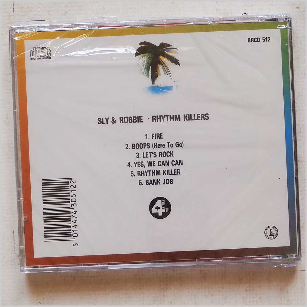 Sly and Robbie - Rhythm Killers  (BRCD512) 