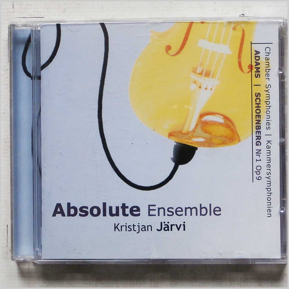 Kristjan Jarvi, Absolute Ensemble - Adams, Schoenberg: Chamber Symphonies  (CCNC 00492) 