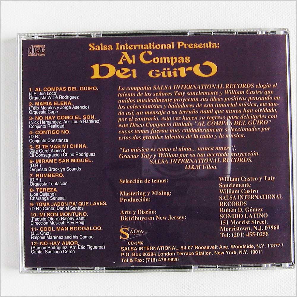 Various - Al Compas Del Guiro  (CD3M6) 