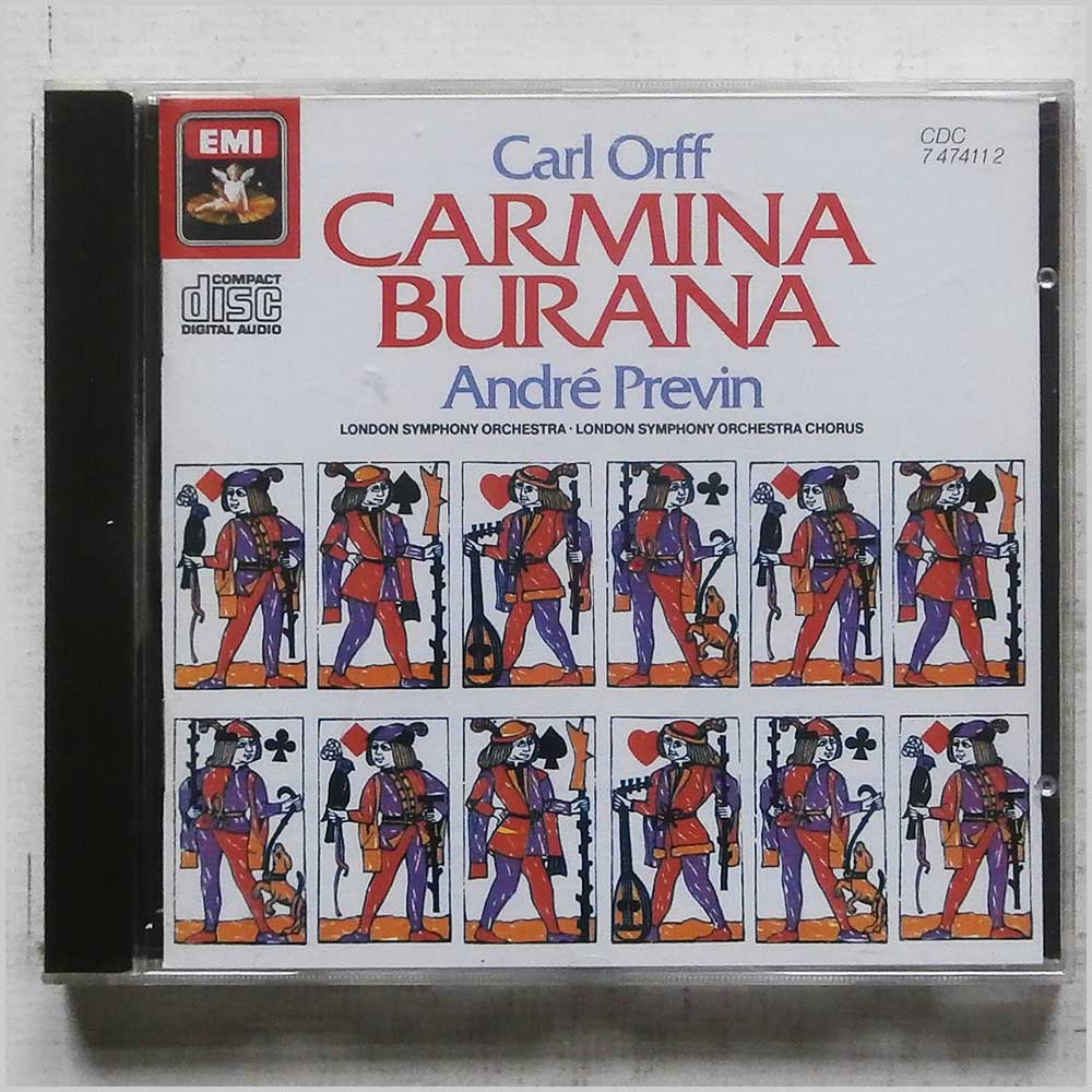 Andre Previn - Carl Orff: Carmina Burana  (CDC 7 474112) 