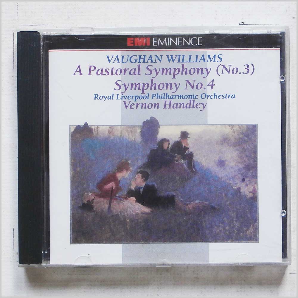 Vernon Handley, Royal Liverpool Philharmonic - Vaughan Williams: Symphonies Nos.3, Symphony No. 4  (CD-EMX 2192) 