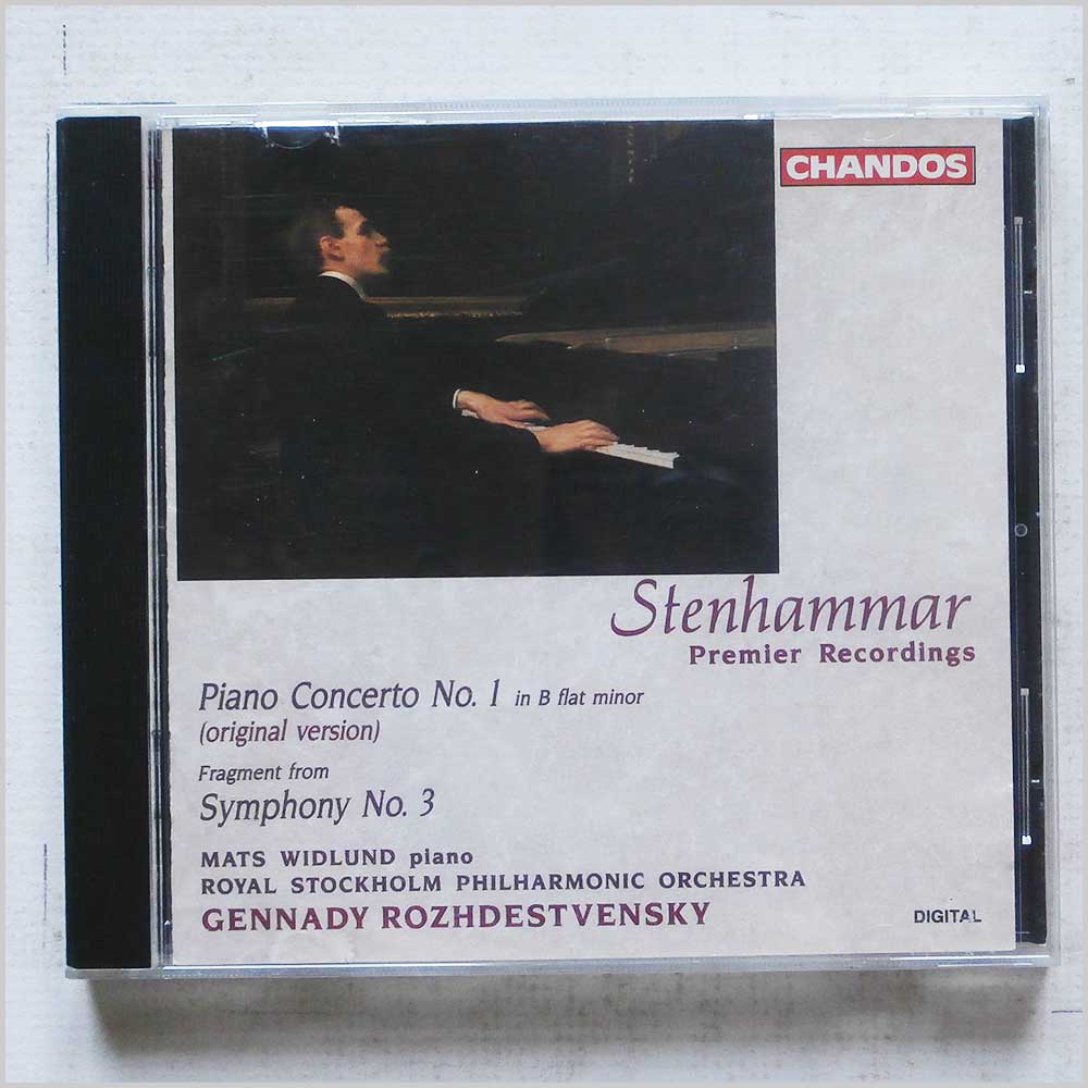 Mats Widlund, Gennadi Rozhdestvensky - Stenhammar: Piano Concerto No. 1, Symphony No. 3  (CHAN 9074) 
