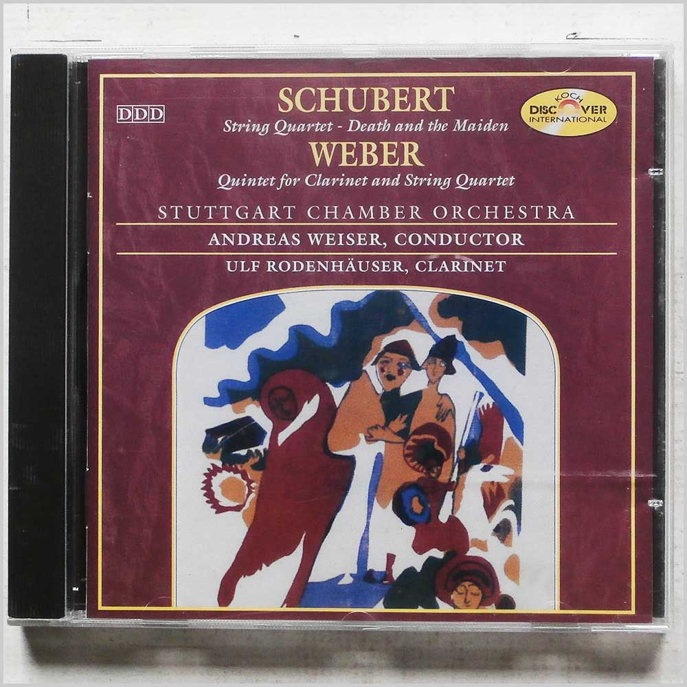 Stuttgart Chamber Orchestra - Schubert: String Quartet, Death and The Maiden,Weber: Quintet for Clarinet and String Quartet  (DICD 920495) 