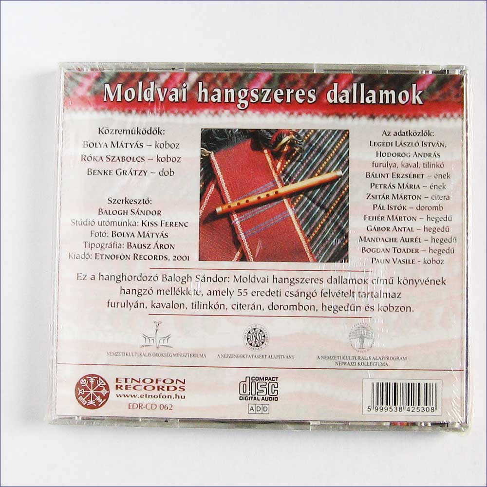 Various - Moldvai Songs  (EDCD038) 