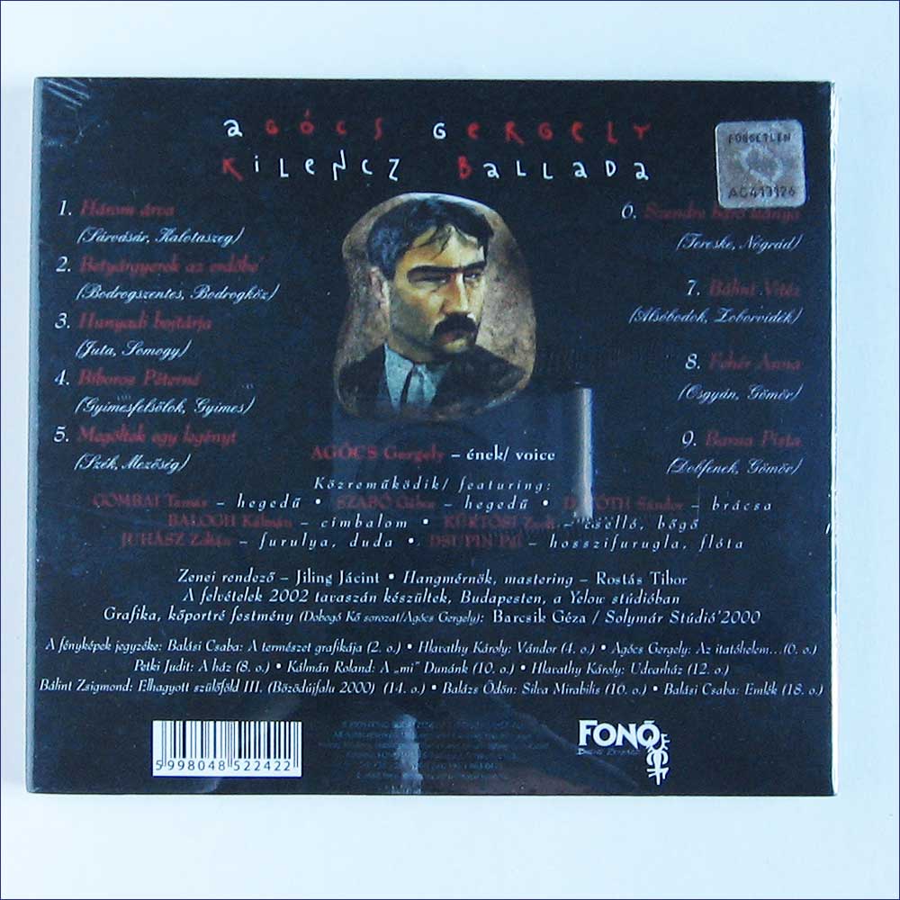 Gergely Agocs - Nine ballads  (FA-224-2) 