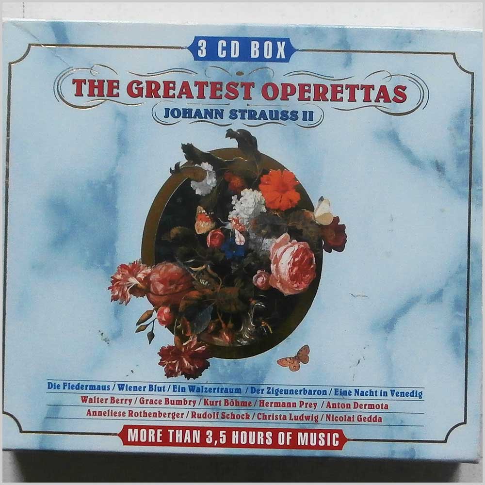 Various - Johann Strauss: Operetta Highlights Johann StraussII  (HR 70022) 
