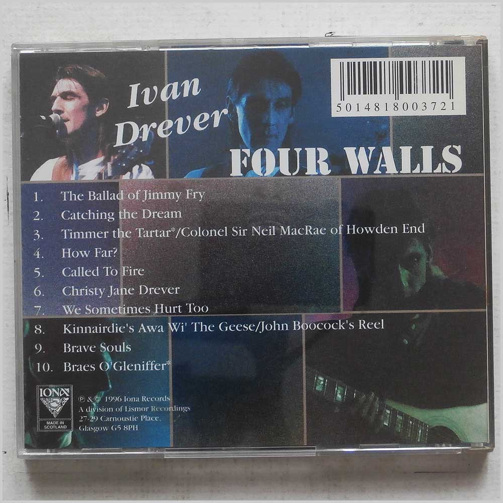 Ivan Drever - Four Walls  (IRCD037) 