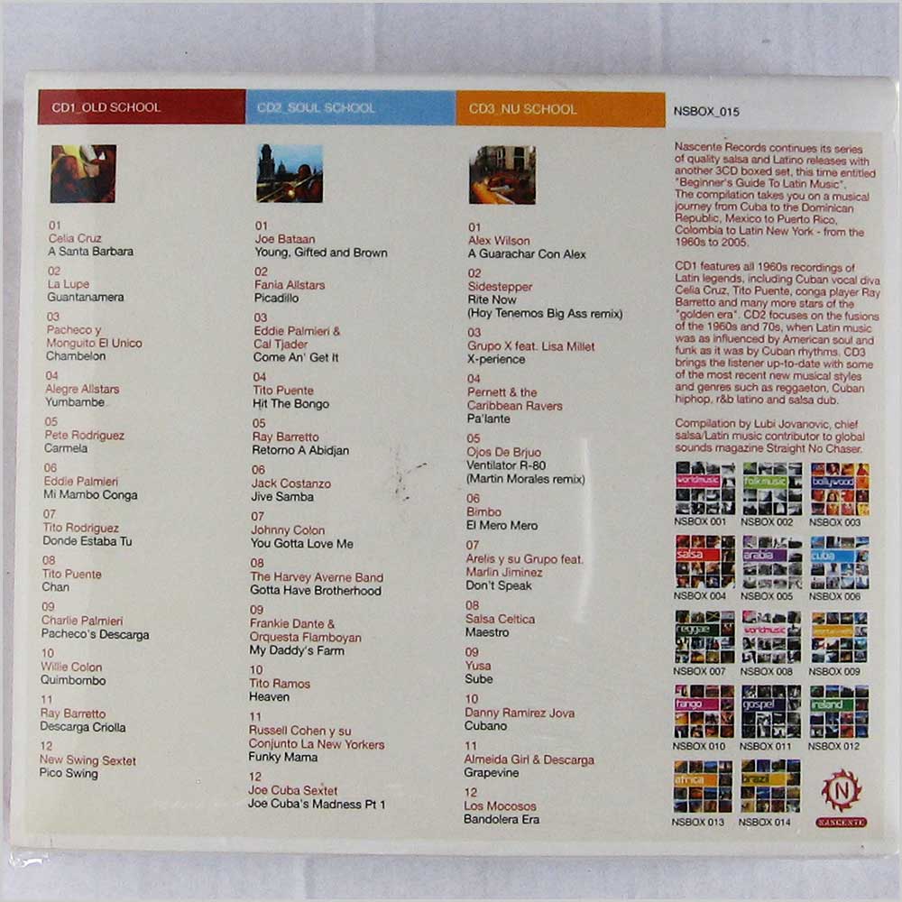 Various - Beginner's Guide To Latin Music  (NSBOX015) 