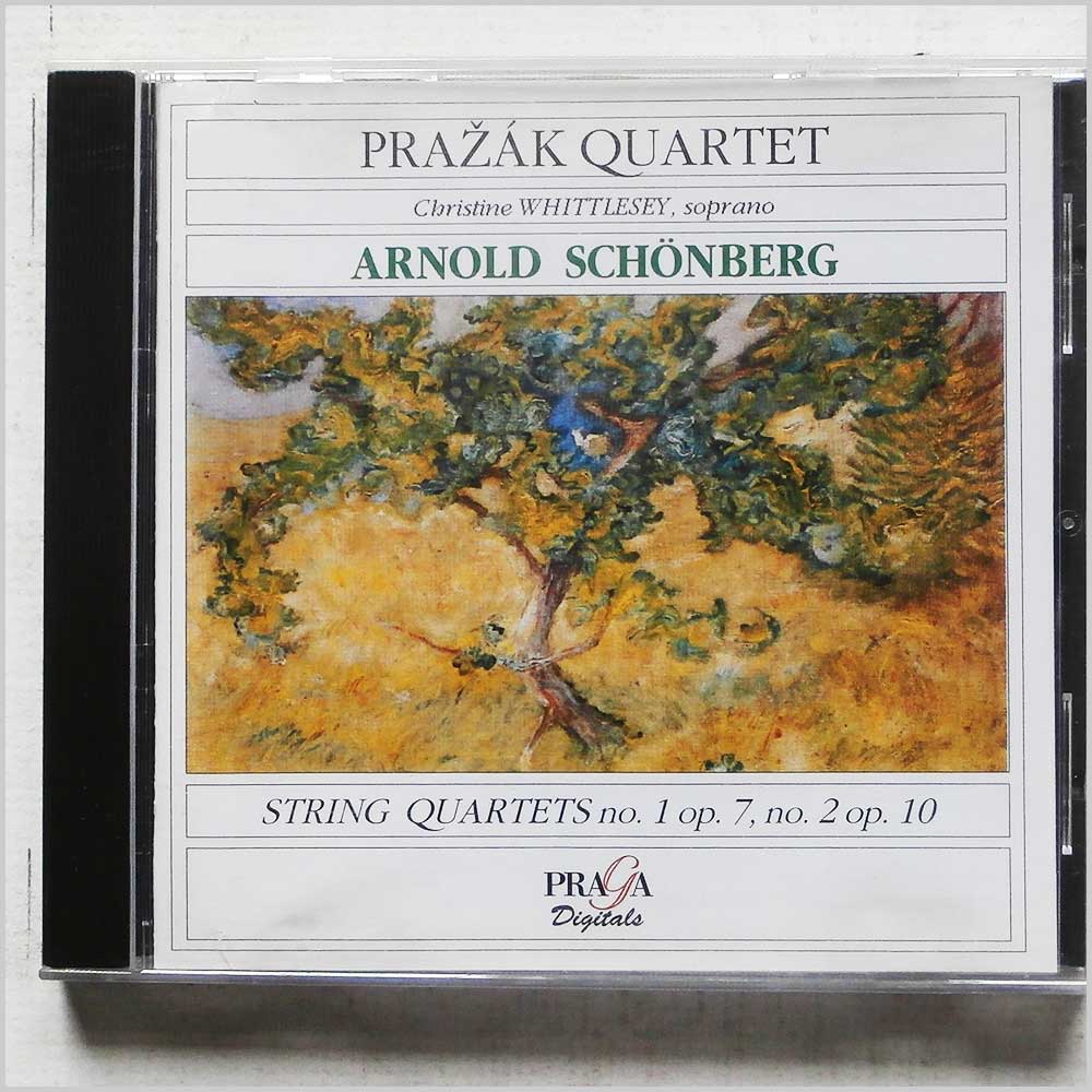 Prazat Quartet - Arnold Schonberg: String Quartets, No. 1, Op. 7, No. 2, Op. 10  (PRD 250 1112) 