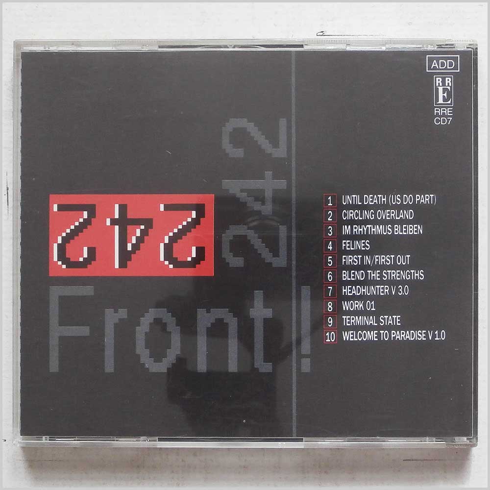 Front 242 - Front By Front  (RRE CD7) 