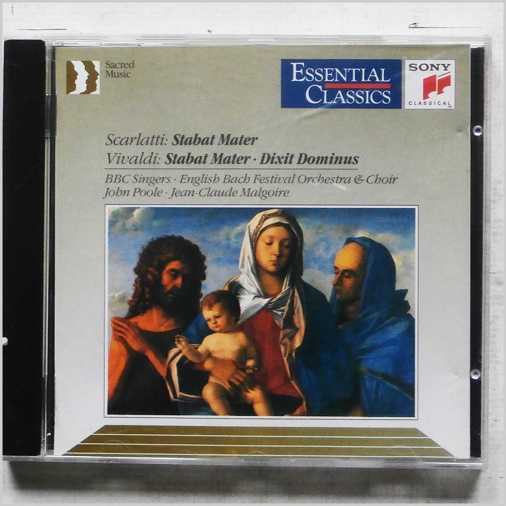 BBC Singers, English Bach Festival Orchestra - Scarlatti: Stabat Mater, Vivaldi: Stabat Mater, Dixit Dominus  (SBK 48 282) 