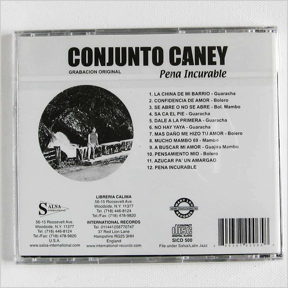 Conjunto Caney - Pena Incurable  (SICD500) 