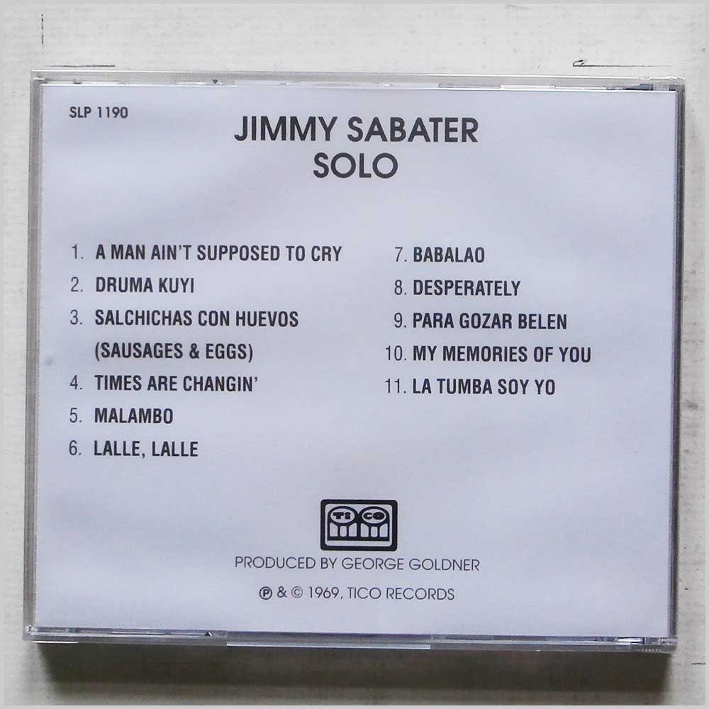 Jimmy Sabater - Solo  (SLP 1190) 