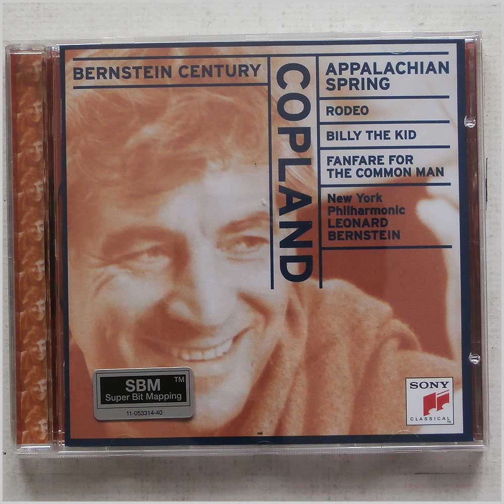 Leonard Bernstein - Aaron Copland: Appalachian Spring, Rodeo, Billy the Kid, Fanfare for the Common Man  (SMK 63082) 