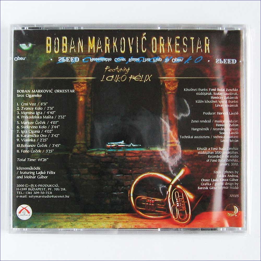 Boban Markovic Orkestar - Scre Cigansko  (XP005) 