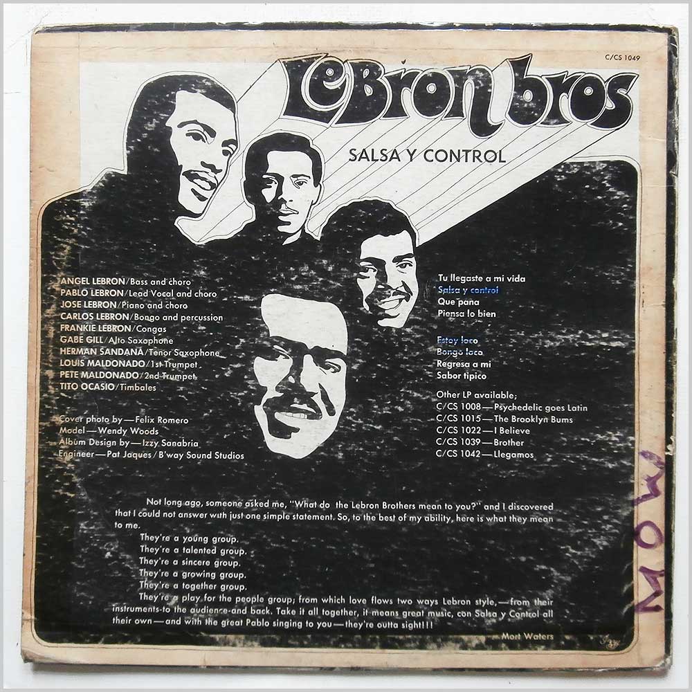 Lebron Brothers - Salsa Y Control  (CS-1049) 