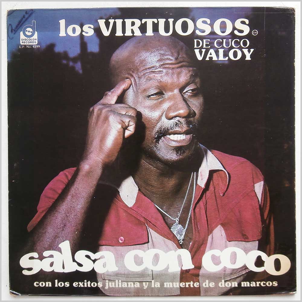 Los Virtuosos De Cuco Valoy - Salsa Con Coco  (DISCOLOR 4399) 