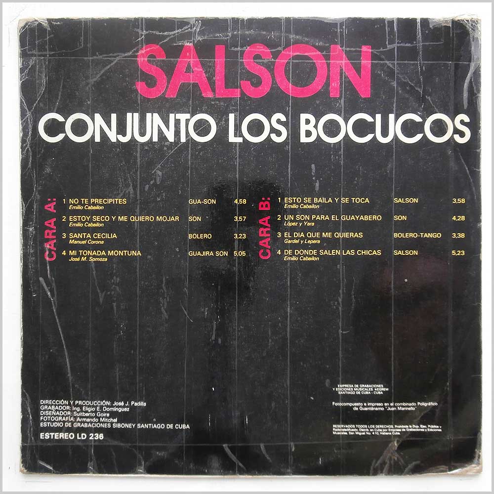 Conjunto Los Bocucos - Salson  (LD-236) 