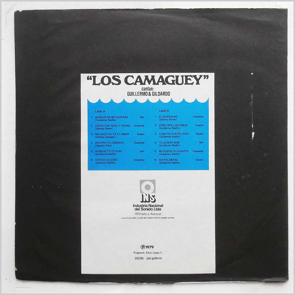 Los Camaguey - Los Camaguey  (LP INS 123) 