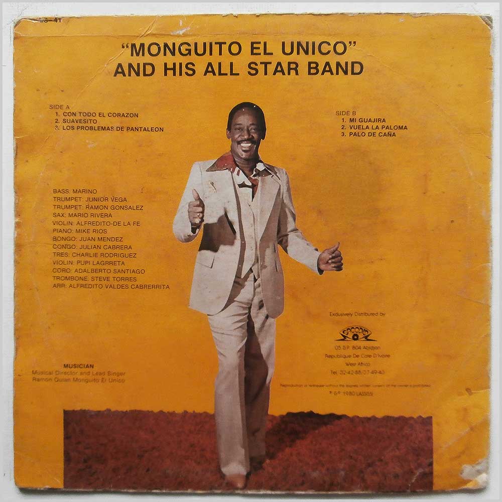 Monguito El Unico and His All Star Band - Algo Diferente  (LS-41) 