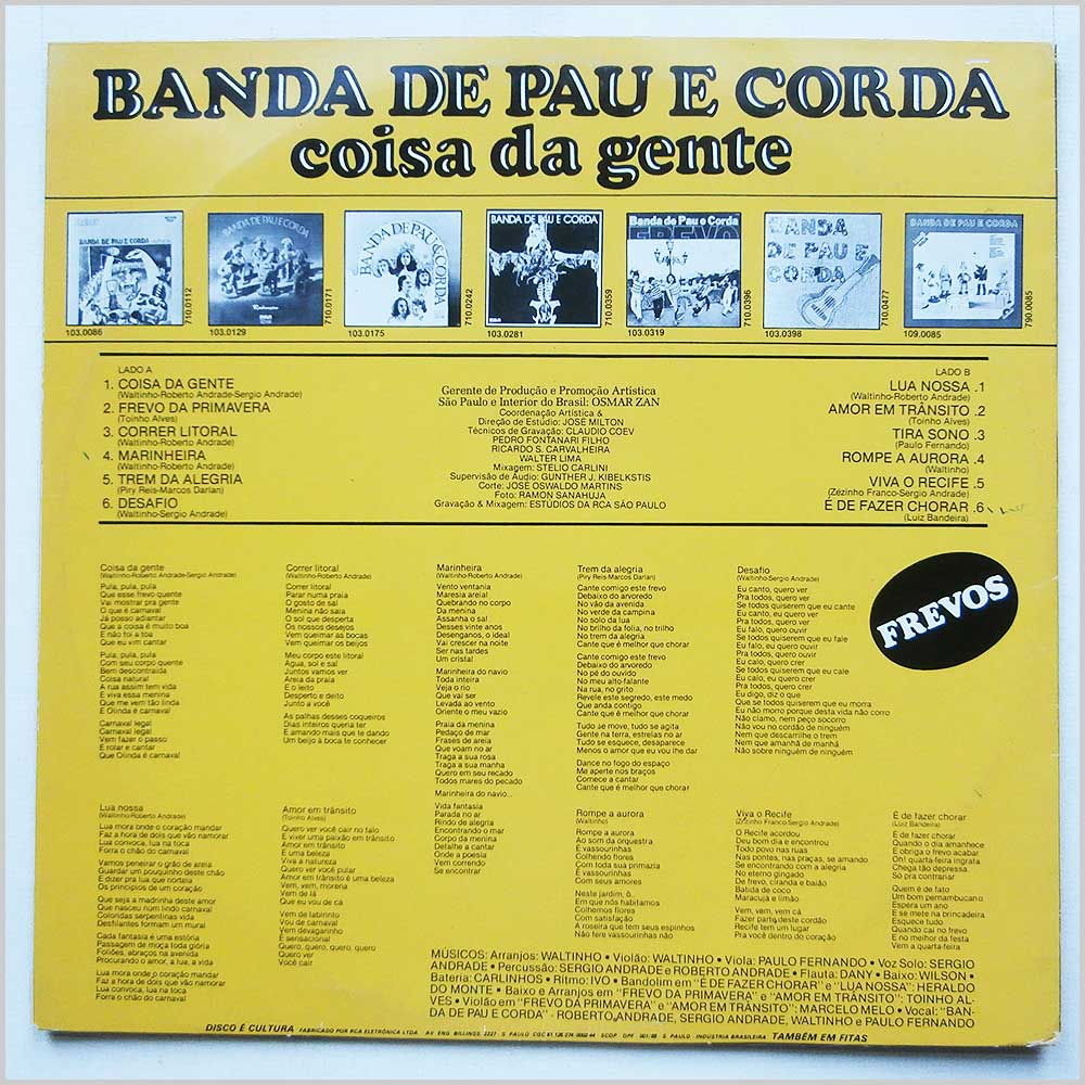 Banda De Pau E Corda - Coisa De Gente  (103.0517) 