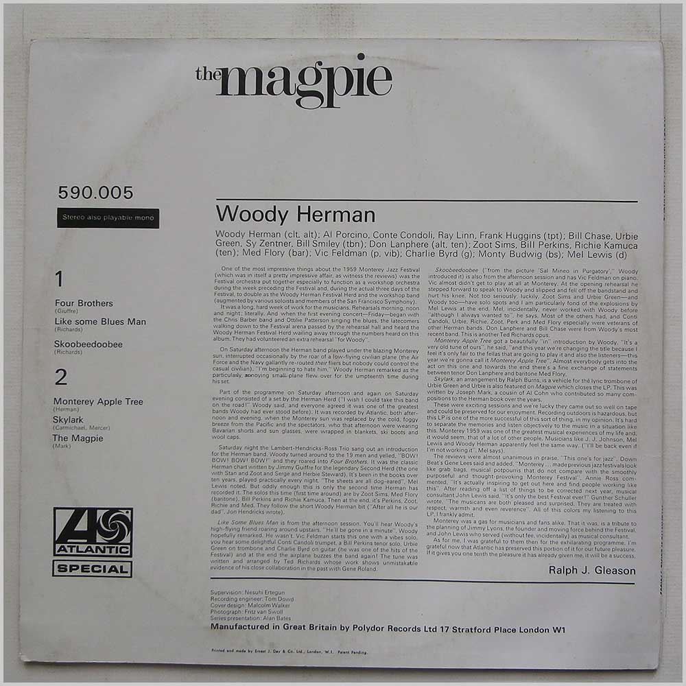 Woody Herman - The Magpie  (590.005) 