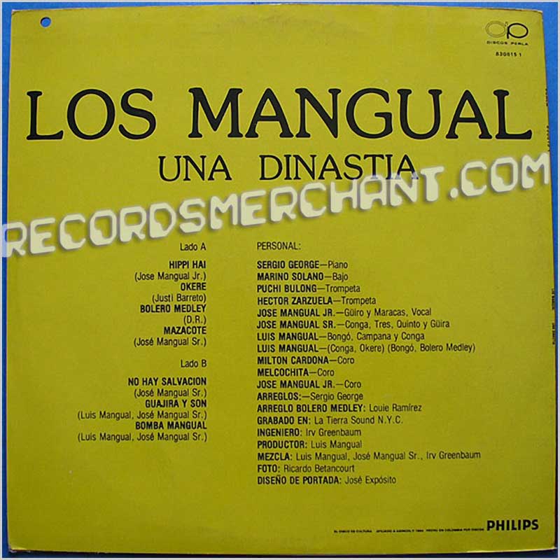 Los Mangual - Una Dinastia  (830815 1) 