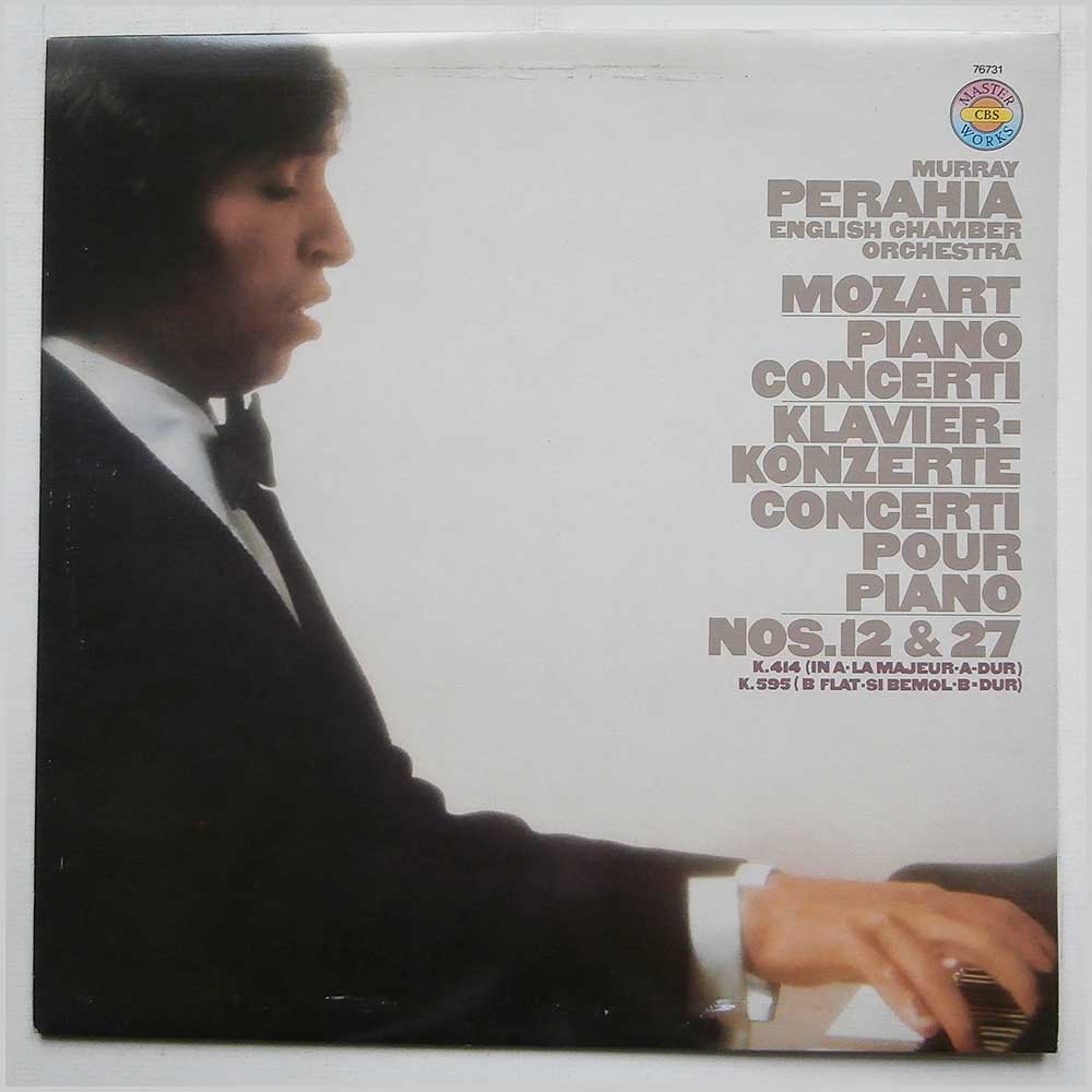 Murray Perahia - Mozart Piano Concerti K 414 and K 595  (CBS 76731) 