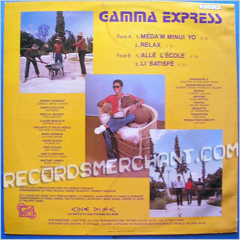 Gamma Express - Gamma Express Vol IV  (CD1 21 70) 