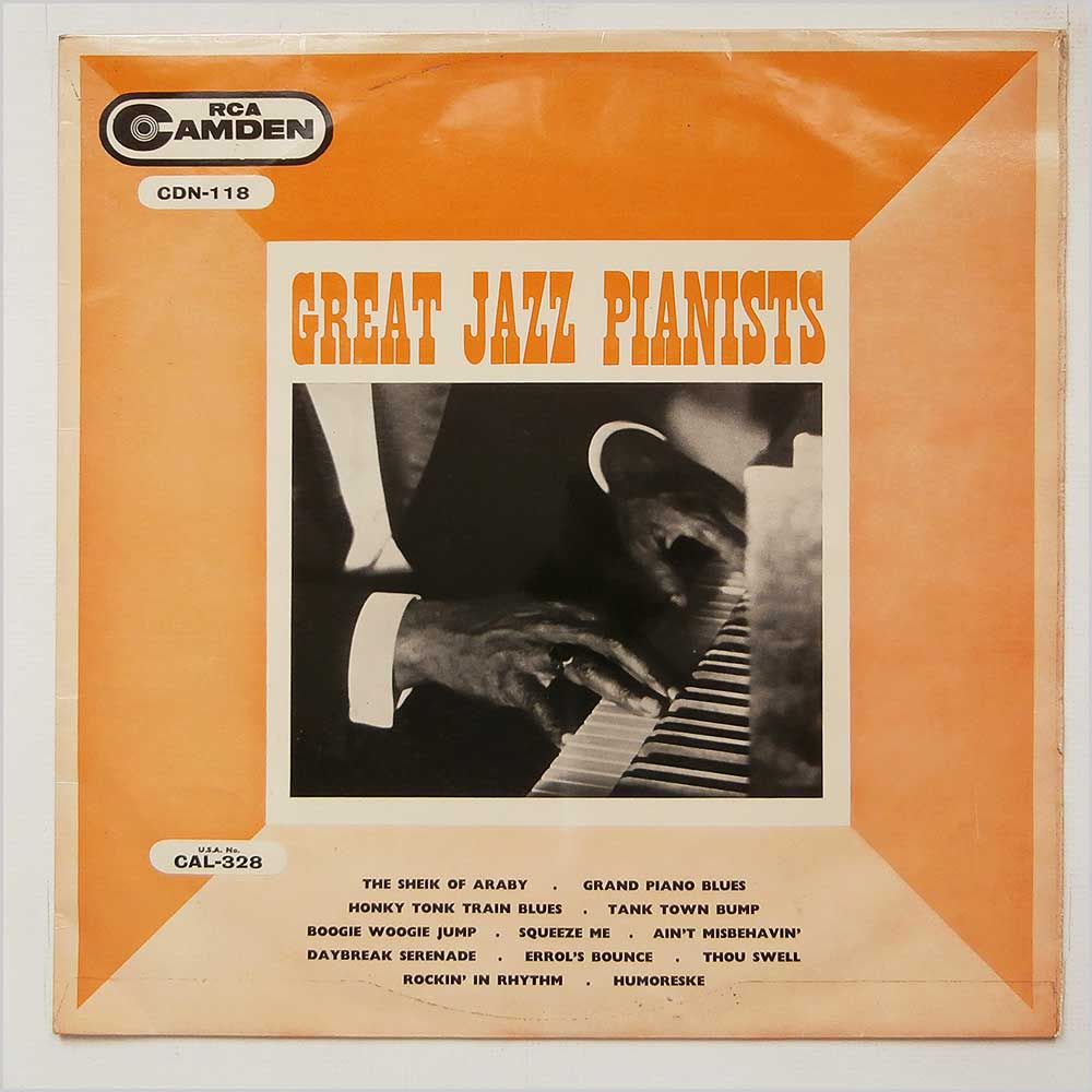 Various - Great Jazz Pianists  (CDN-118) 