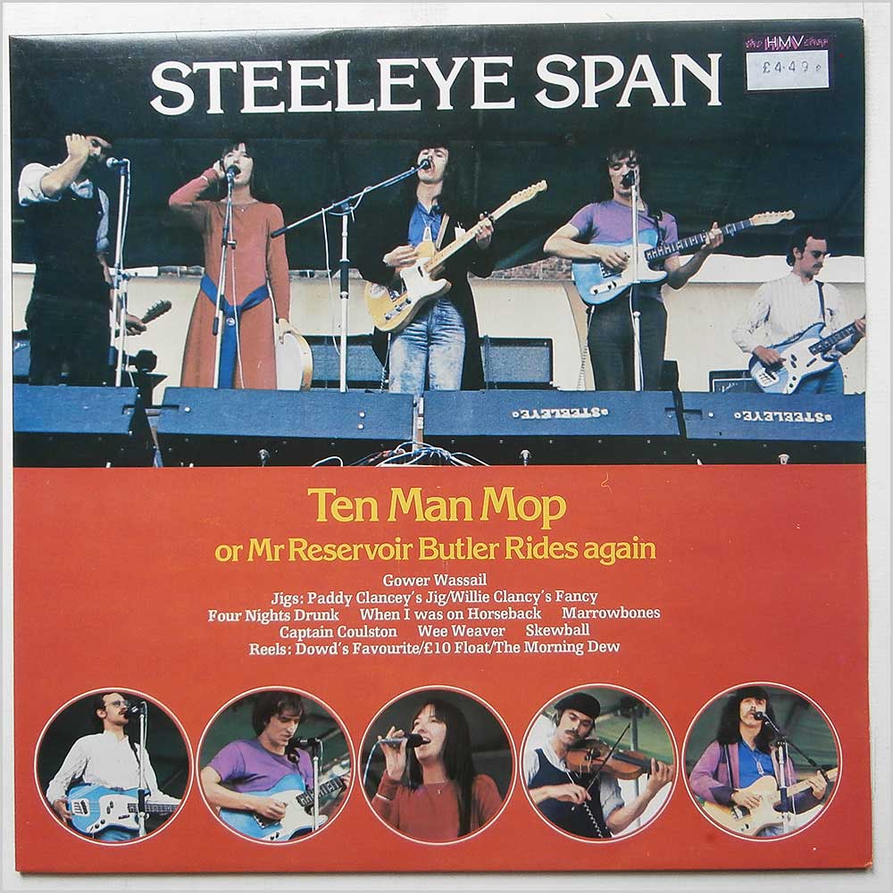 Steeleye Span - Ten Man Mop Or Mr Reservoir Butler Rides Again  (CREST 9) 