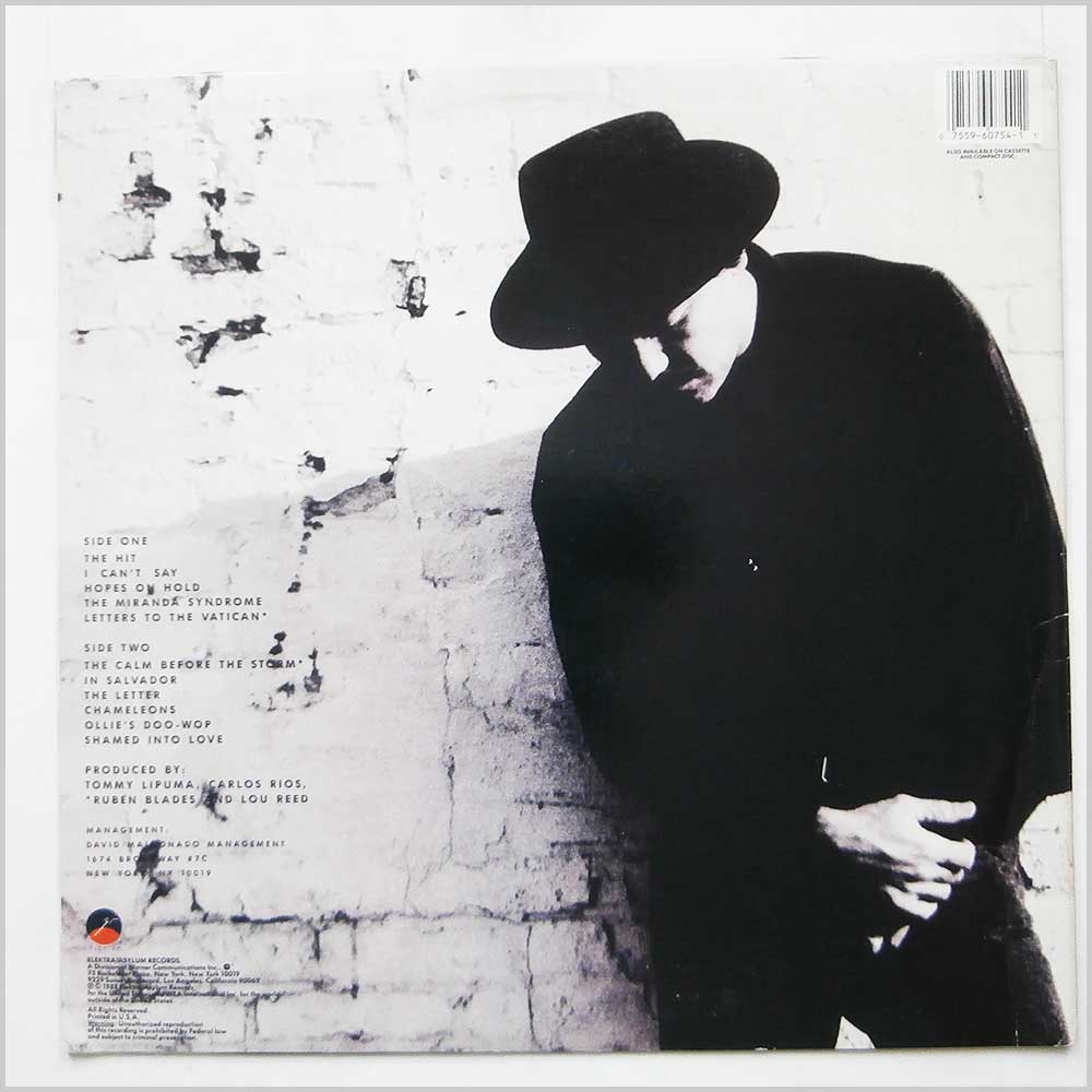 Ruben Blades - Nothing But The Truth  (ELEKTRA 9 60754-1) 