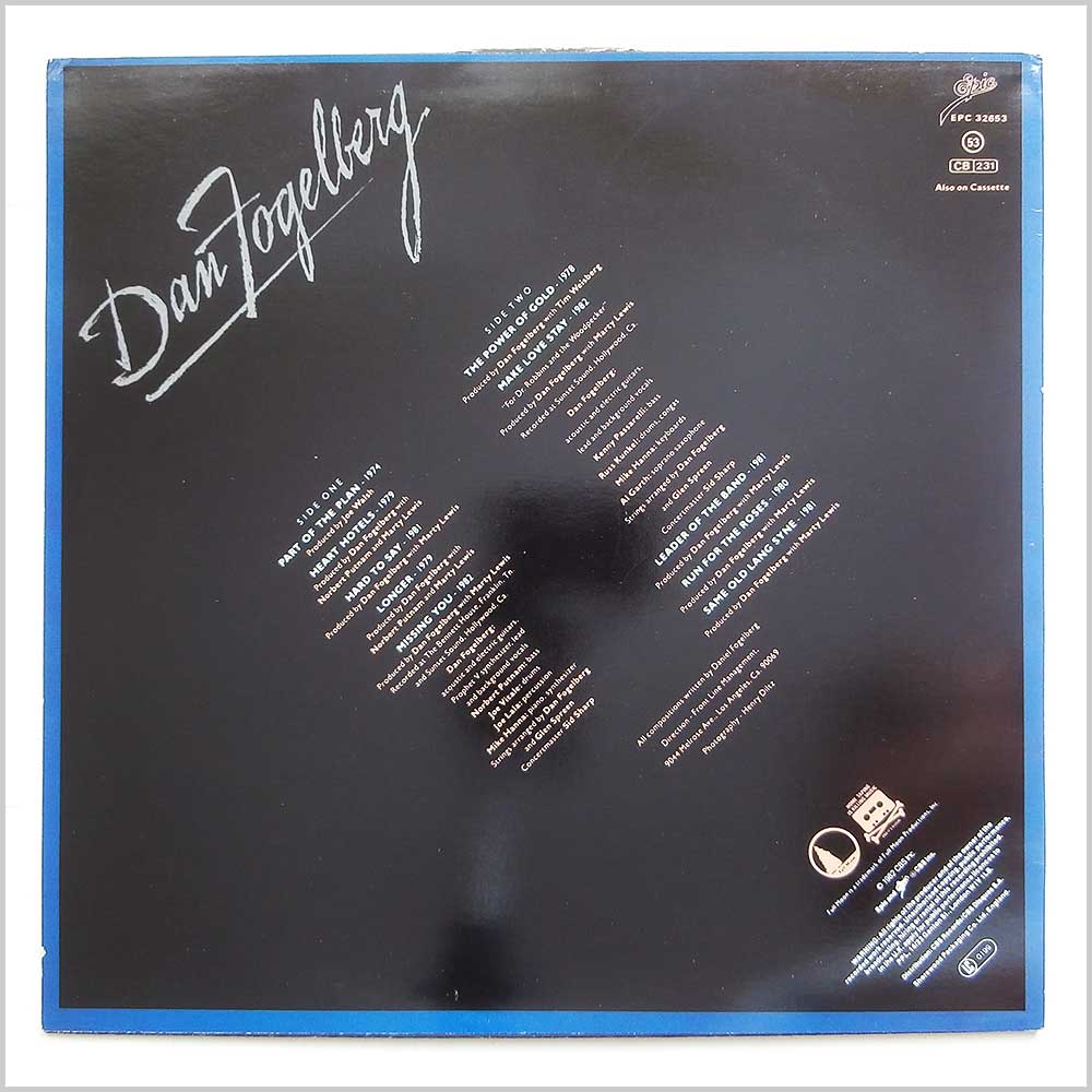 Dan Fogelberg - Greatest Hits  (EPC 32653) 