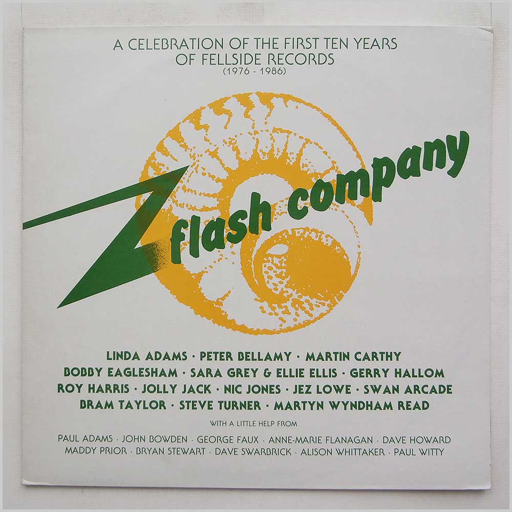 Various - Flash Company A Celebration Of The First Ten Years Of Fellside Records (1976-1986)  (FE050) 