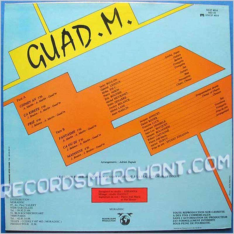 Guad'm - Guad'm  (GP 4014) 