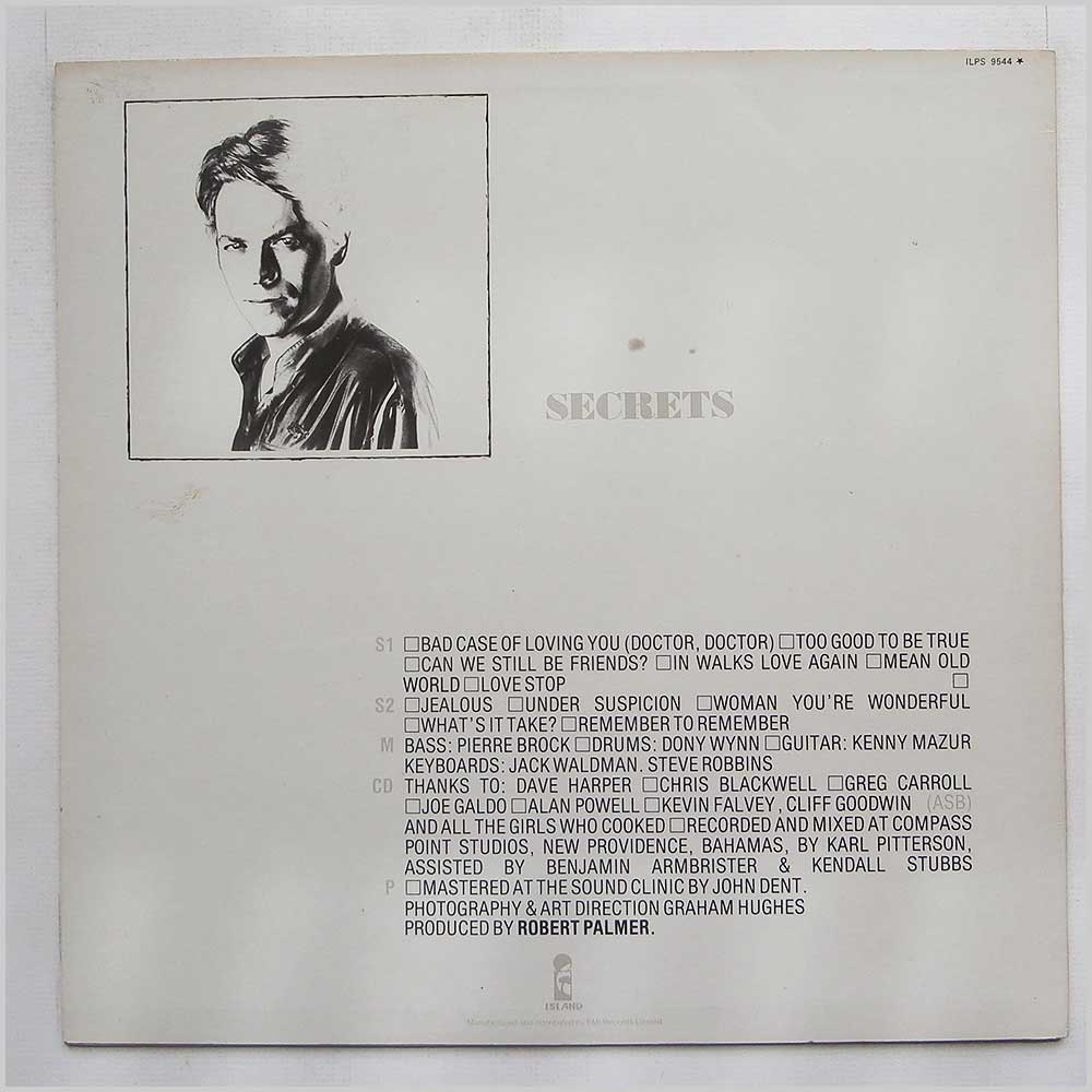 Robert Palmer - Secrets  (ILPS 9544) 