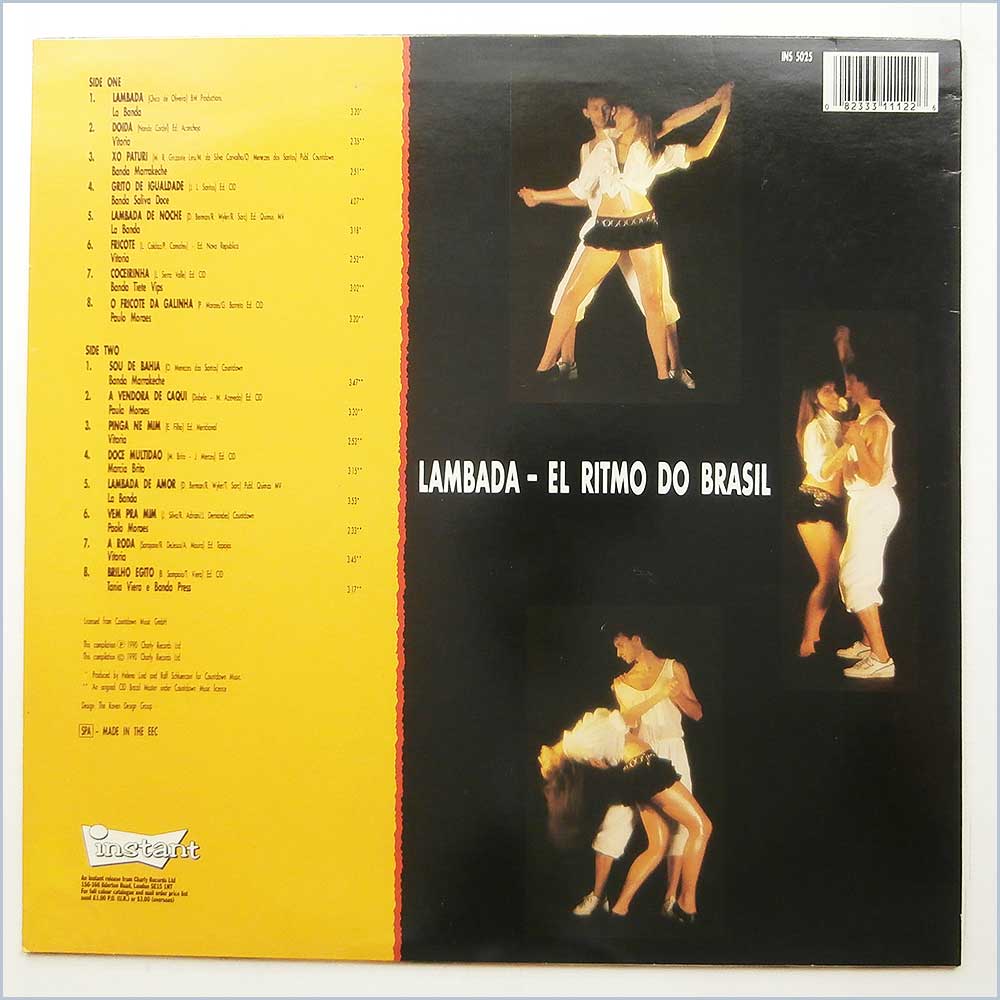 Various - Lambada 16 Original Brazilian Lambadas  (INS 5025) 