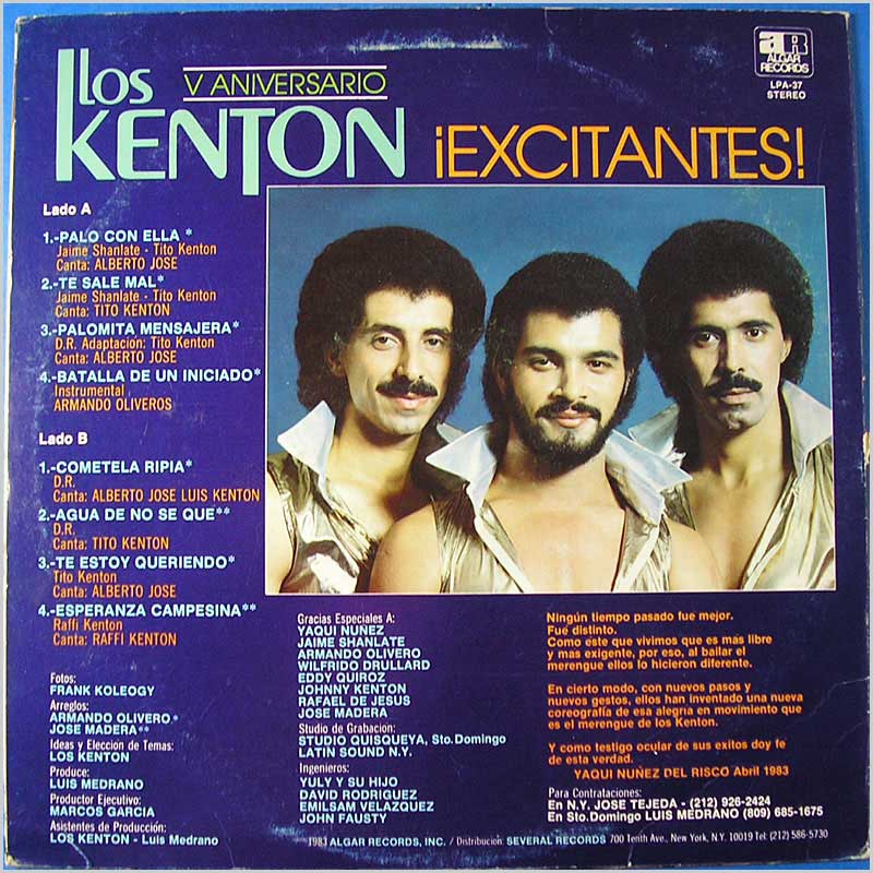 Los Kenton - Excitantes  (LPA-37) 
