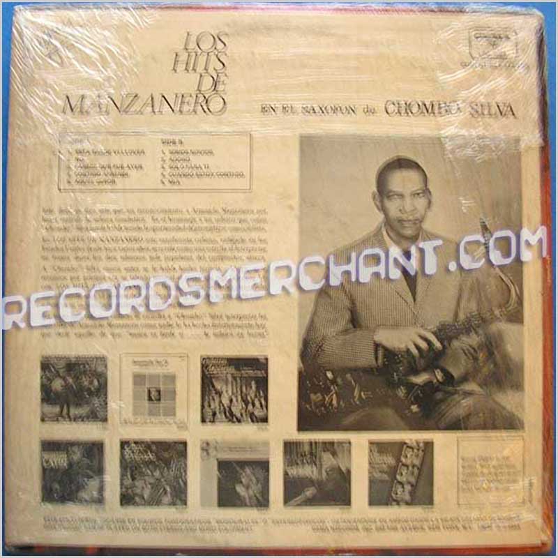 Chombo Silva - Los Hits de Manzanero En El Saxofon De Chombo Silva  (LPG-3067) 