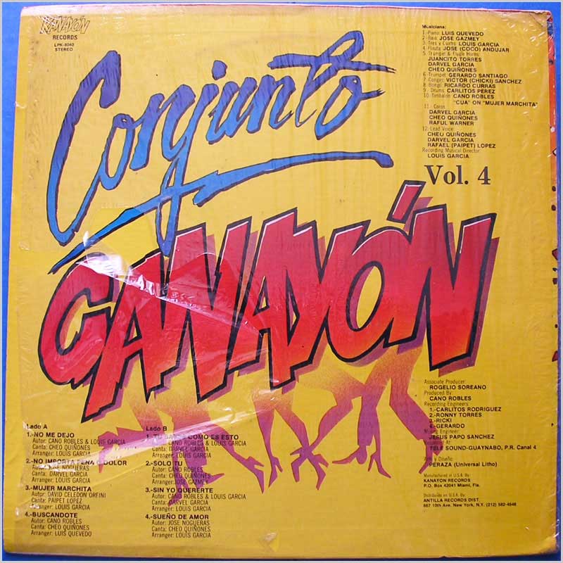 Conjunto Canayon - Se Me Van Los Pies  (LPK-8040) 