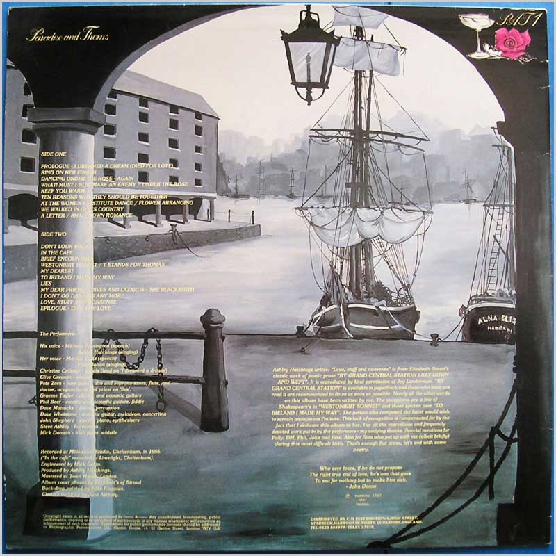 Ashley Hutchings - By Gloucester Docks I Sat Down and Wept A Love Story  (PAT1) 