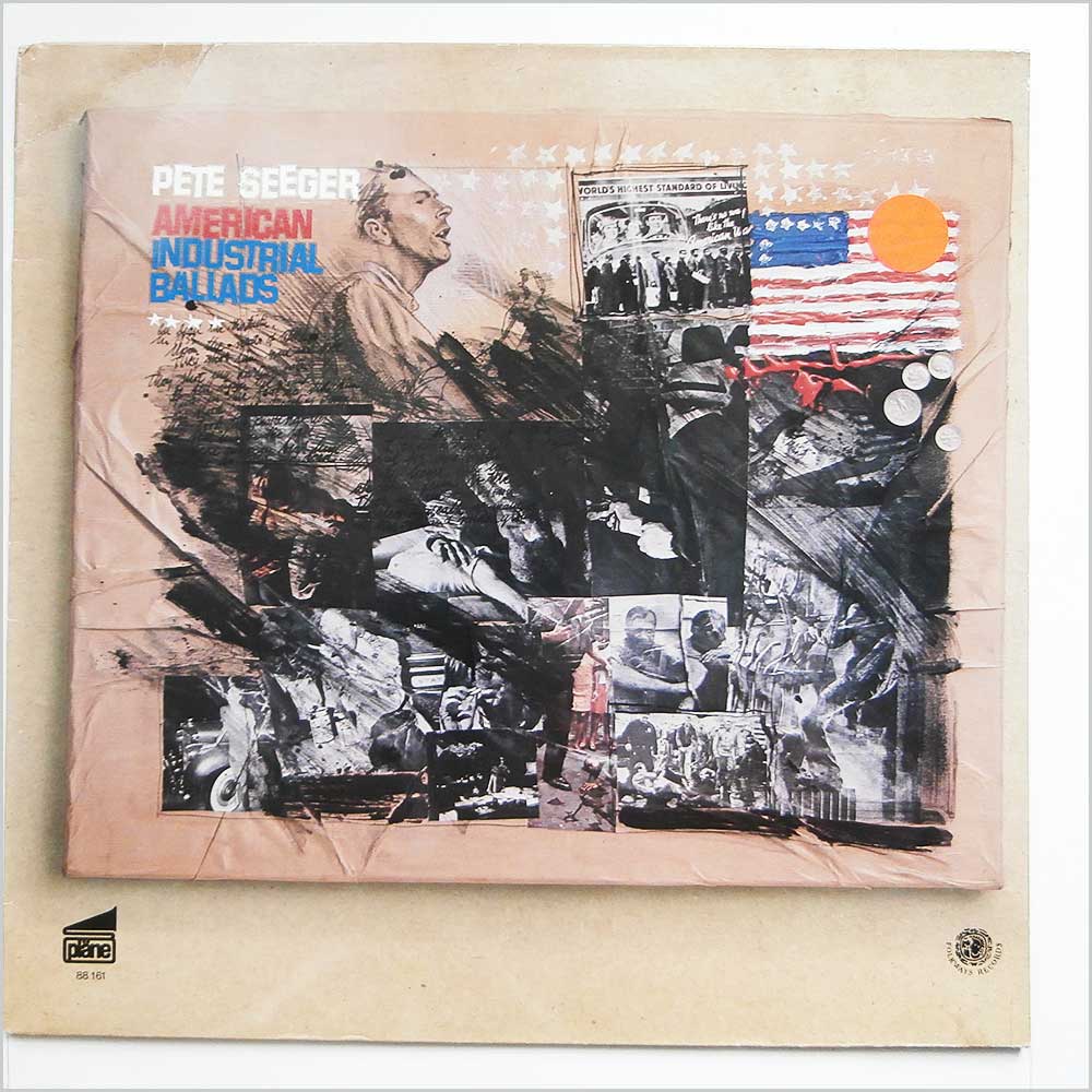 Pete Seeger - Amercian Industrial Ballads  (PLANE 88161) 