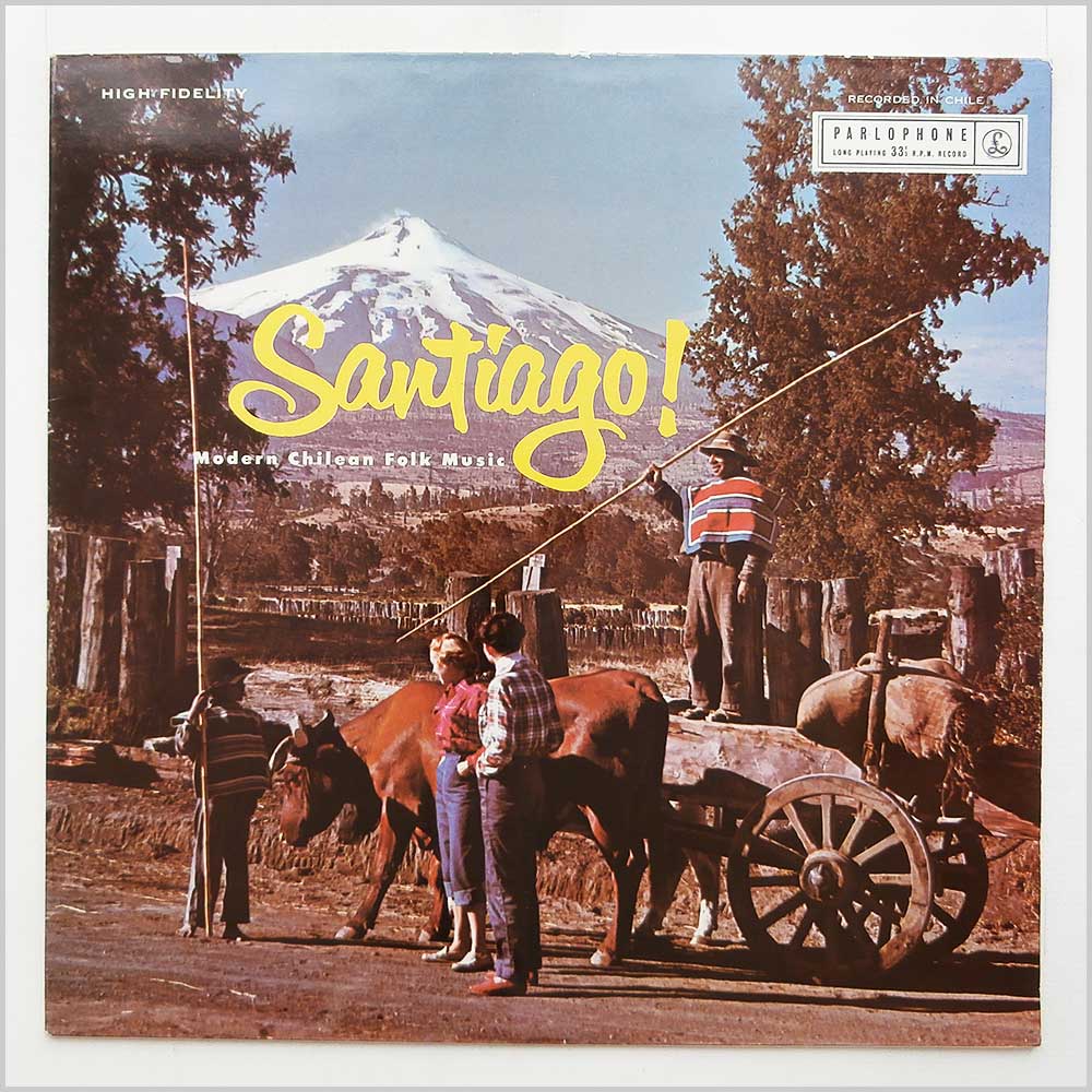 Silvia Infantos and Los Baqueanos - Santiago! Modern Chilean Folk Music  (PMC 1104) 