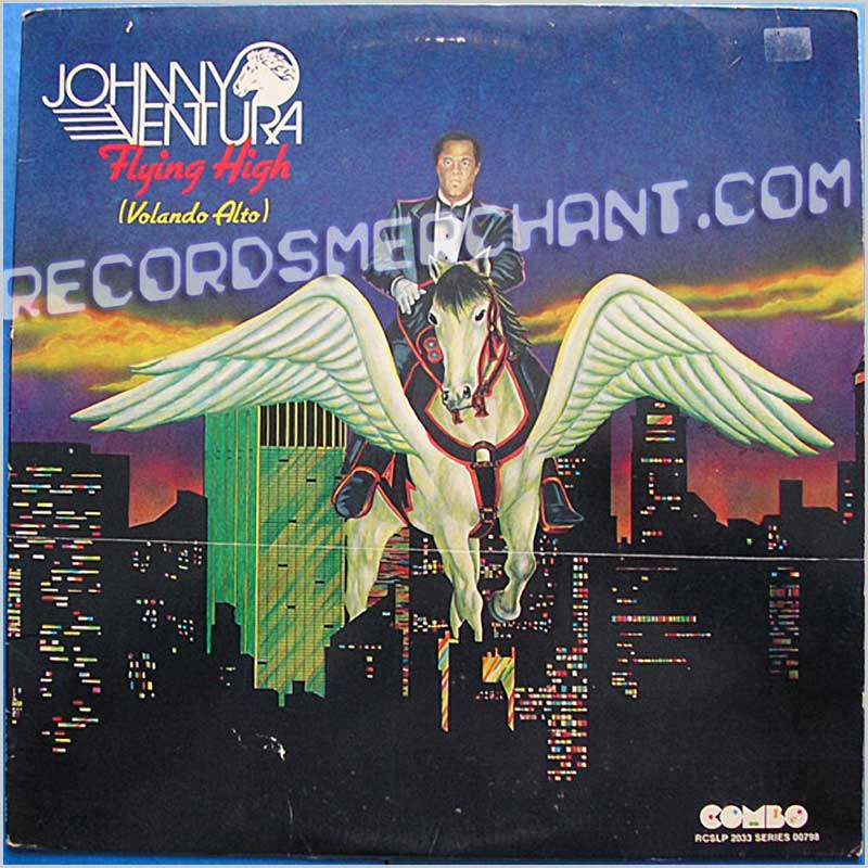 Johnny Ventura - Flying High, Volando Alto  (RCSLP 2033) 