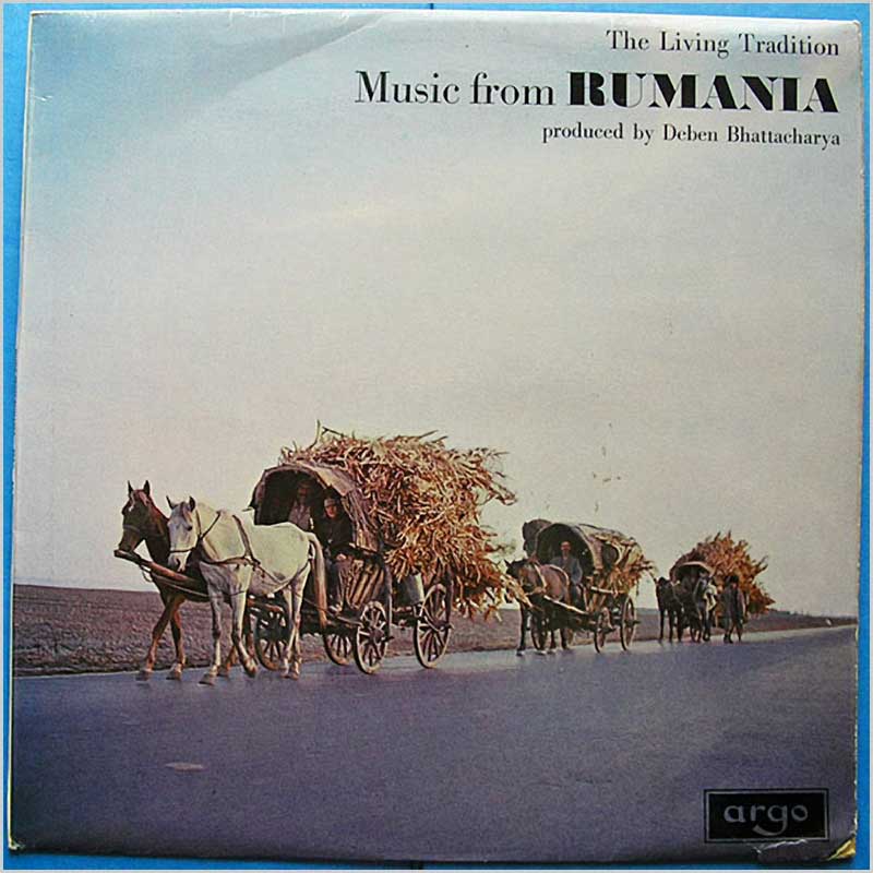 Deben Bhattacharya - The Living Tradition Music From Rumania  (RG 531) 
